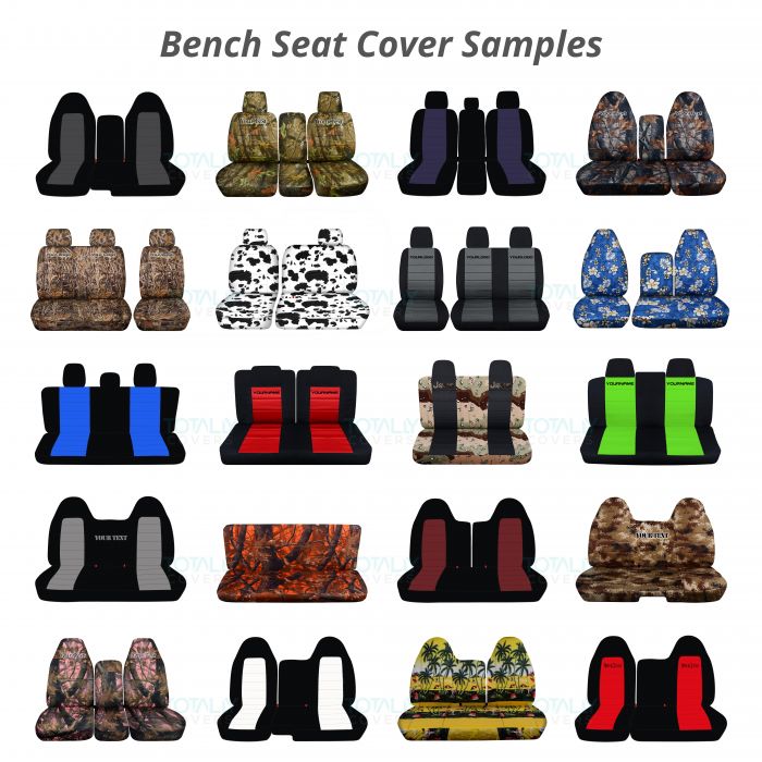 Grey car seat covers